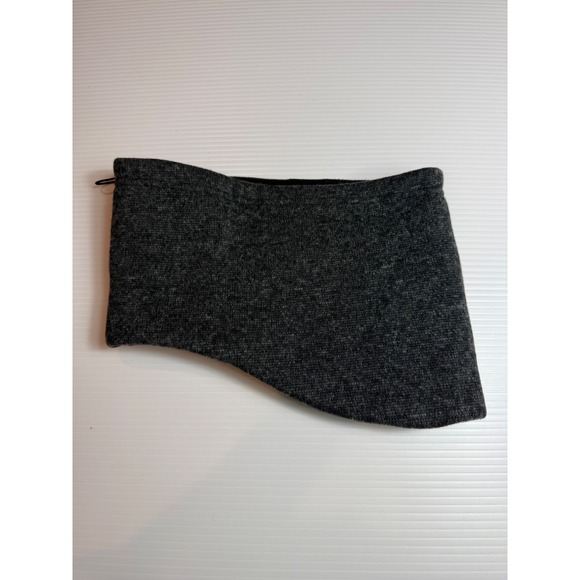 Uniqlo HEATTECH Neck Warmer Gaiter One Size Charcoal Gray Japan Technology - Picture 3 of 5